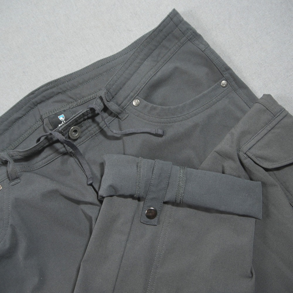 KUHL Splash Roll-Up Cargo Hiking 6326 Women Pants 12 Camping Trail Work 32x31
